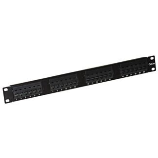 Link LKP5E24110 pannello patch 24 porte 19" UTP categoria 5e morsettiera tipo 110 idc