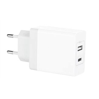 Link LKPC10 battery charger 2 ports USB (1 type 1 USB-C) outlet wall DC 5v 3.4a 17 W