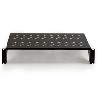 Link LKRIP250N2U ripiano per armadio 19" 2 unità profondita' 250 mm. (universale) colore nero