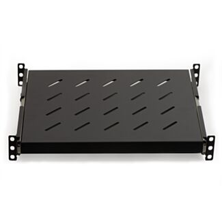 Link LKRIP350EN ripiano universale per armadio rack 19" estraibile su binari telescopici 1 unità nero 350 mm