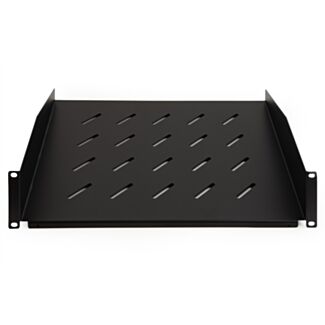 Link LKRIP350N2U ripiano per armadio 19" 2U profondita' 350 mm. (universale) colore nero