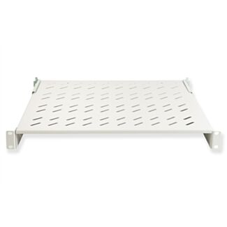 Link LKRIP450L shelf for cabinet 19" 1U depth 450 mm. (universal) 4 mounts (front+rear), grey