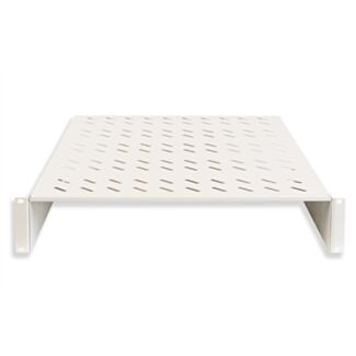 Link LKRIP550 shelf for cabinet 19" 2U depth 550 mm. (universal) 2 mounts (front), grey