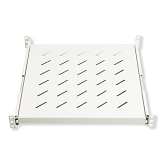 Link LKRIP550EG universal shelf for rack cabinet 19" pull-out on telescopic rails 1U grey 550 mm