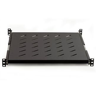 Link LKRIP550EN universal shelf for rack cabinet 19" pull-out on telescopic rails 1U black 550 mm