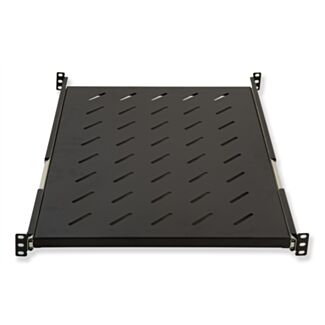 Link LKRIP650EN ripiano universale per armadio rack 19" estraibile su binari telescopici 1 unità nero 650 mm