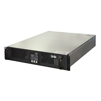 Link LKRT2KS 19" rack online UPS 2000 VA / 2000 W, pure sine wave, 6 outlets, SNMP slot