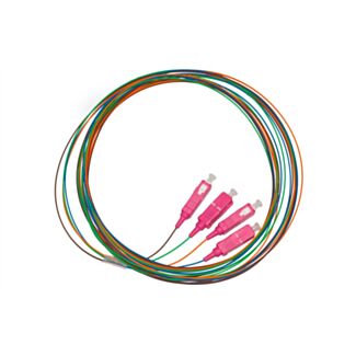 Link LKSC4PT4 pack of 4 pigtails 2 m connector SC simplex multimode OM4