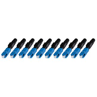 Link LKSCFAST pack of 10 connectors fibre optic SC single-mode assembly fast