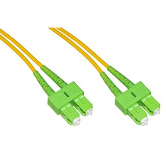 Link LKSCSCAPC3 fibre optic patch cable SC/APC-SC/APC, single-mode, duplex, 3 m