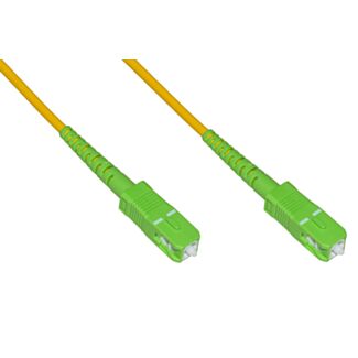 Link LKSCSCAPCS10 fibre optic patch cable SC/APC-SC/APC, single-mode, simplex, 10 m