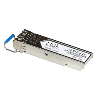 Link LKSFPLC25J mini-GBIC module (SFP) single-mode LC duplex 1000BASE-LX , 1310 nm 20 km for Juniper