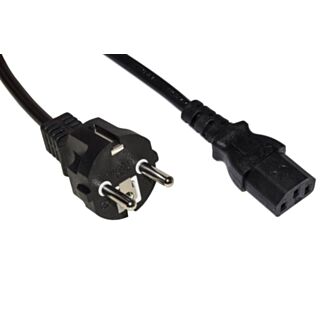 Link LKSK18D power cable Schuko - outlet IEC C13 straight 1.8 m