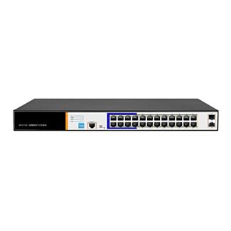 Link LKSW24L2 switch of network 24 ports gigabit POE 300 W 2 ports SFP and UNA door console RJ45 layer 2