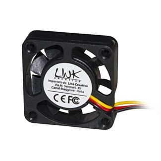 Link LKV4010 fan 40x40x10 12 V connector 3 wires with screws included