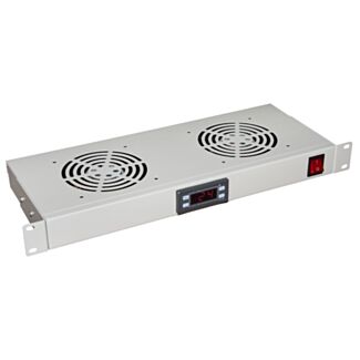Link LKVENT2GR module 2 fans cooling with display grey