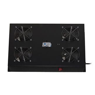 Link LKVENT614 modulo 4 ventole con termostato per armadi LK1942U614N colore nero