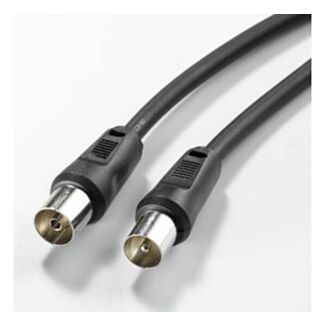 Link LP1111 cable connection antenna TV male/female 1.5 m, black