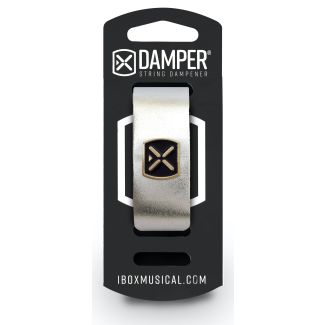 Ibox Musical Damper DM SM01 Metallic Silver Leather / Iron Tag
