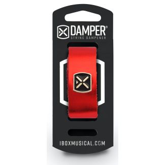 Ibox Musical Damper DM SM04 Metallic Red Leather / Iron Tag