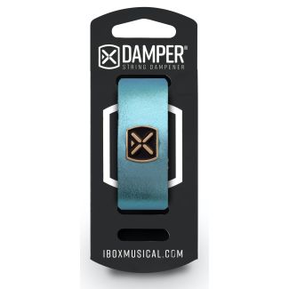 Ibox Musical Damper DM SM06 Metallic Blue Leather / Iron Tag