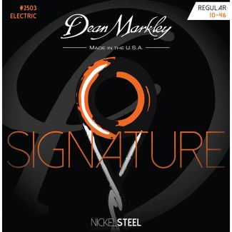 Dean Markley Corde Elettrica Signature Regular 10-46