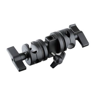 Meking Double Flag Stand 5/8 Black