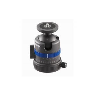 Novoflex CB3 II testa per treppiede Nero, Blu Metallo 1/4, 3/8" Palla (forma)