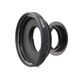 Novoflex combination adapter for Hasselblad V lenses on Sony alpha/Minolta AF cameras