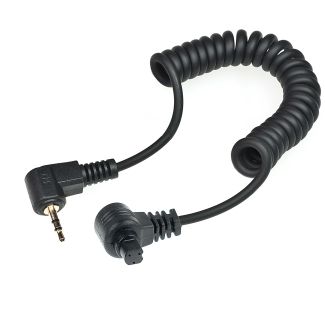 Novoflex electric shutter cable for Canon cameras with N3 port for CASTEL-MICRO electronic hot shoe