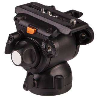 Ikan International GH03F GH03F Flat Base Pro Fluid Video Head 11 lbs max (E-Image)