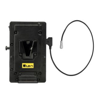 Ikan International STR-PWR-PLATE-BMPCC6K STRATUS V-Mount Battery Plate w/ 15mm Rod Mount for the BMPCC6K Camera