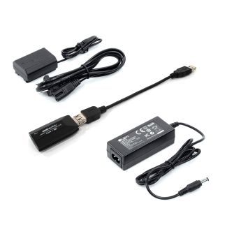 Ikan International HS-VCD-2-FZ100 HomeStream HDMI to USB Video Capture Device w/ STRATUS Dummy Battery for Sony Cameras