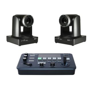 Ikan International OTTICA30-2PTZ-1C-V2 OTTICA Bundle w/ 2 NDI|HX 30x PTZ Cameras, 1 IP Controller