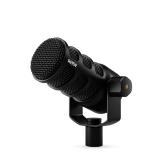Røde PodMic USB microfono dinamico da podcast con XLR e USB-C, nero