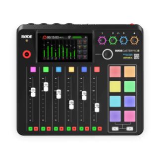 Røde RØDECaster Pro II integrated audio production studio, black