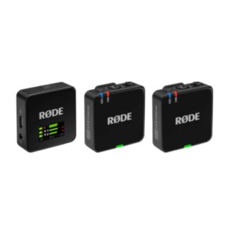 Røde Wireless GO (Gen 3) dual-channel wireless microphone system, black