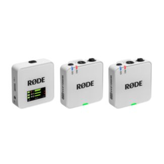 Røde Wireless GO (Gen 3) dual-channel wireless microphone system, white