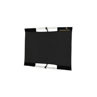 Sunbounce SUN BOUNCE Reflective Panel 60x90cm Black/Silver Tear-Resistant (Frame Not Included)
