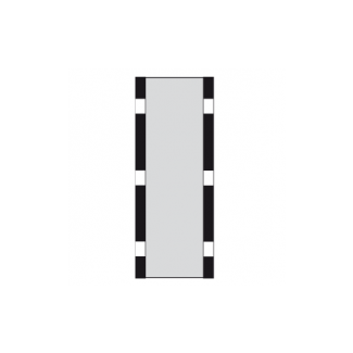 Sunbounce SUN STRIP frame + reflective panel 190x76cm silver/white