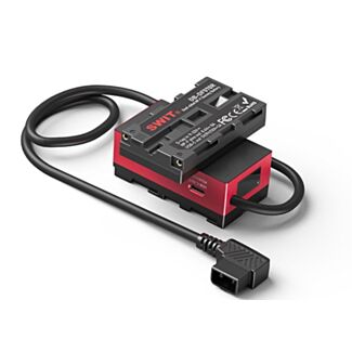 Swit DB-DF570R – batteria finta NP-F a doppio lato ruotabile a 270° con USB-C