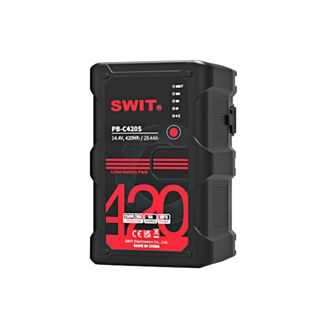 Swit PB-C420S – batteria V-Mount 420 Wh con 2 D-Tap