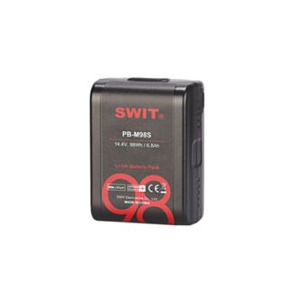 Swit PB-M98S – batteria tascabile V-Mount 98 Wh con D-Tap e USB