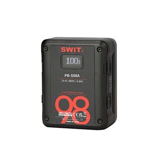 Swit PB-S98A – 98 Wh Gold Mount battery with 2 D-Tap and USB