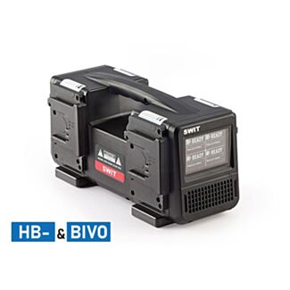 Swit PC-P461B – 4-channel fast charger for B-Mount batteries, 4 x 100 W