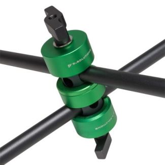 9Solutions Knob connettore doppio con fori filettati da 5/8'