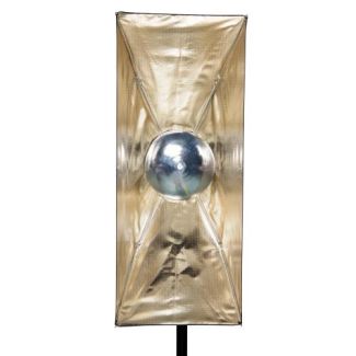 Aurora Firefly II Strip 25x60 cm inside silver - gold round head