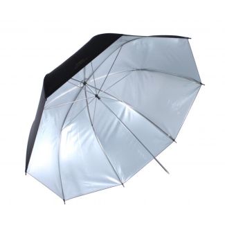 Aurora Ombrello argento diam. 105 cm DEEP 35cm