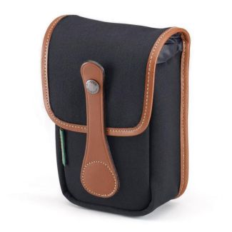 Billingham Pocket AVEA05 FibreNyte Black/Light Brown Leather Edges