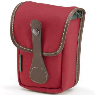 Billingham Pocket AVEA05 Burgundy Canvas/Chocolate Leather Edges
